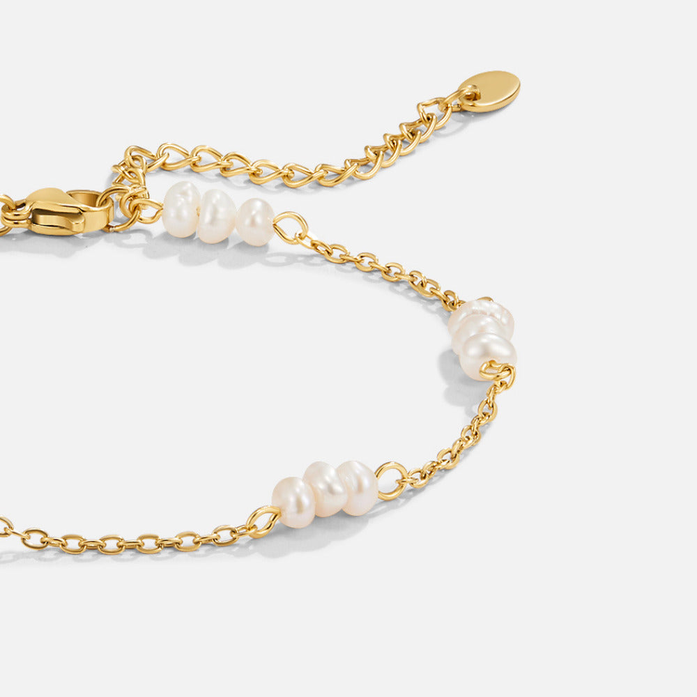 Alena Pearl Anklet