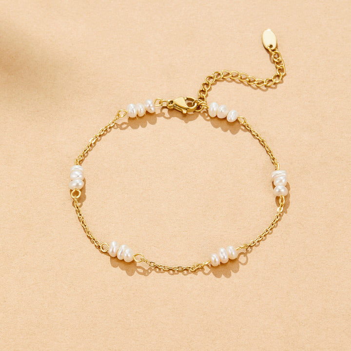 Alena Pearl Anklet