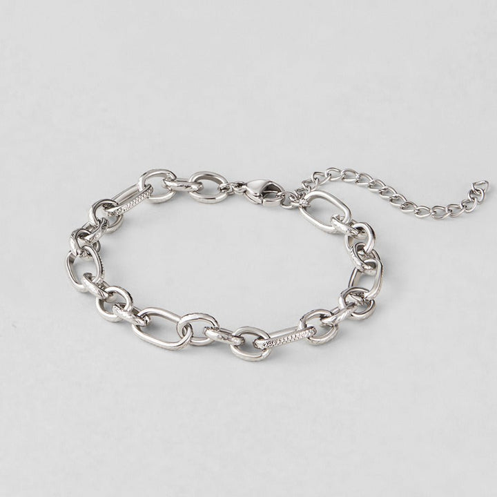 Miriam Chunky Silver Bracelet
